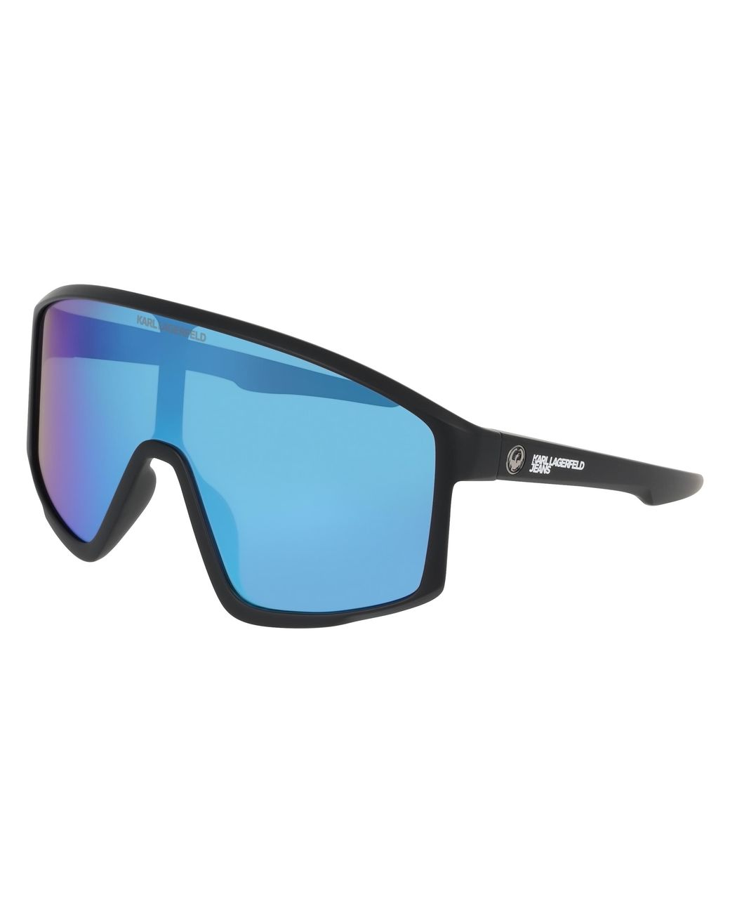 Karl Lagerfeld Blue Klj6228S 008 Sunglasses Bio-Injected Mask Normal