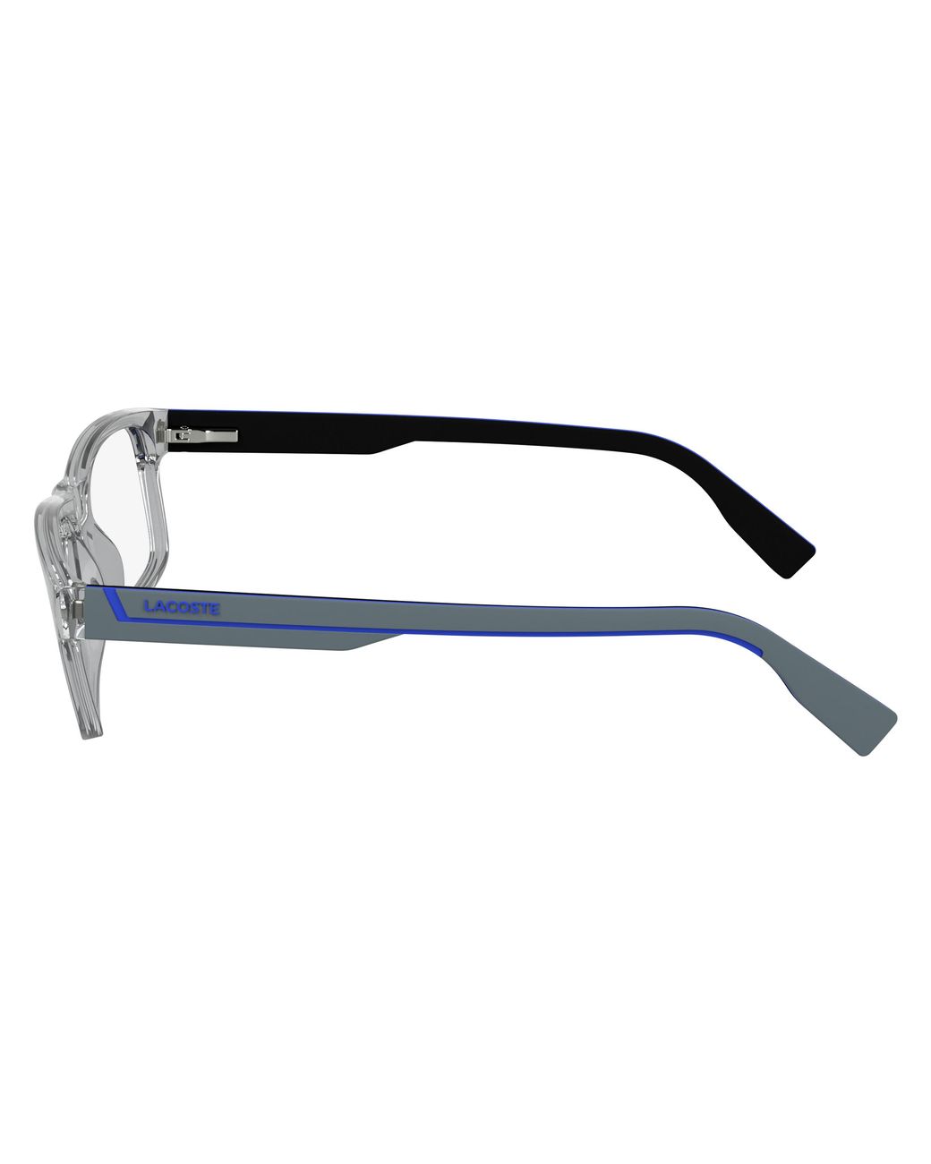 Lacoste Black 038 Optical Frames Bio-Inject Squared Normal for men