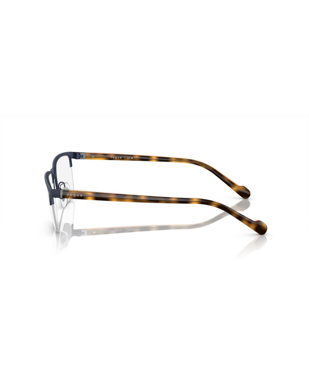 Vogue Eyewear Black Vo4292 5189S Optical Frames Metal Transparent Squared Normal for men