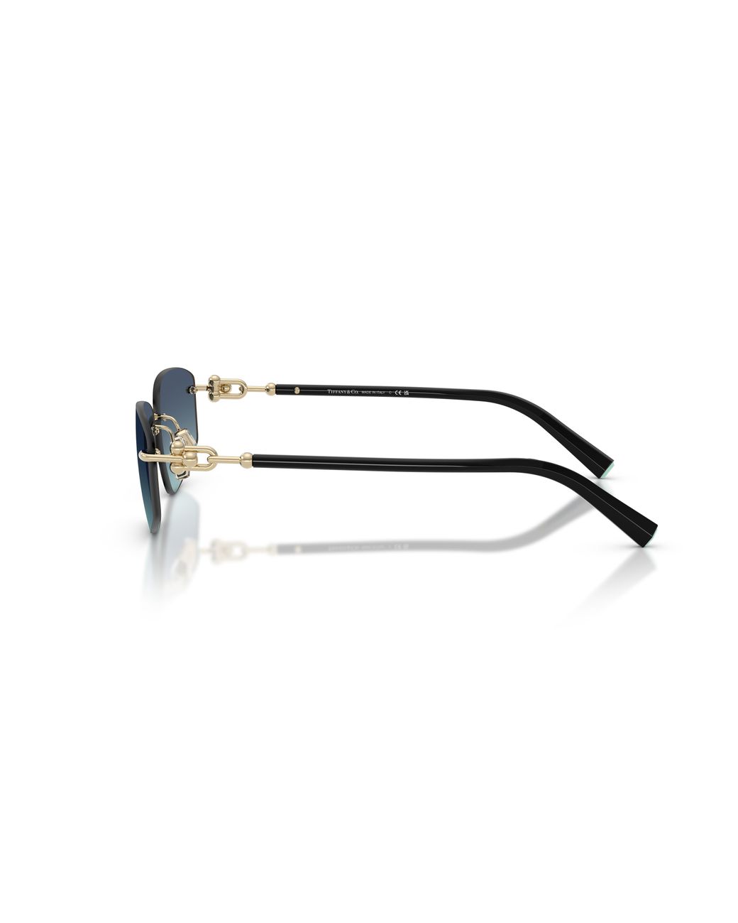 Tiffany & Co Black Tf3114 62029S Sunglasses Metal Geometric Normal Nuanced