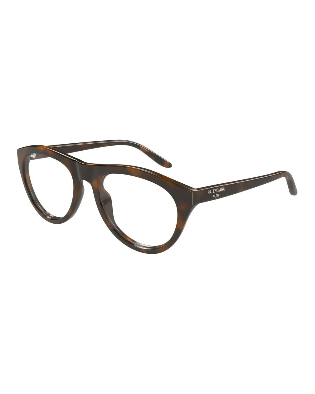 Balenciaga Black Bb0533O 002 Montature Da Vista Acetato Trasparente Pilot