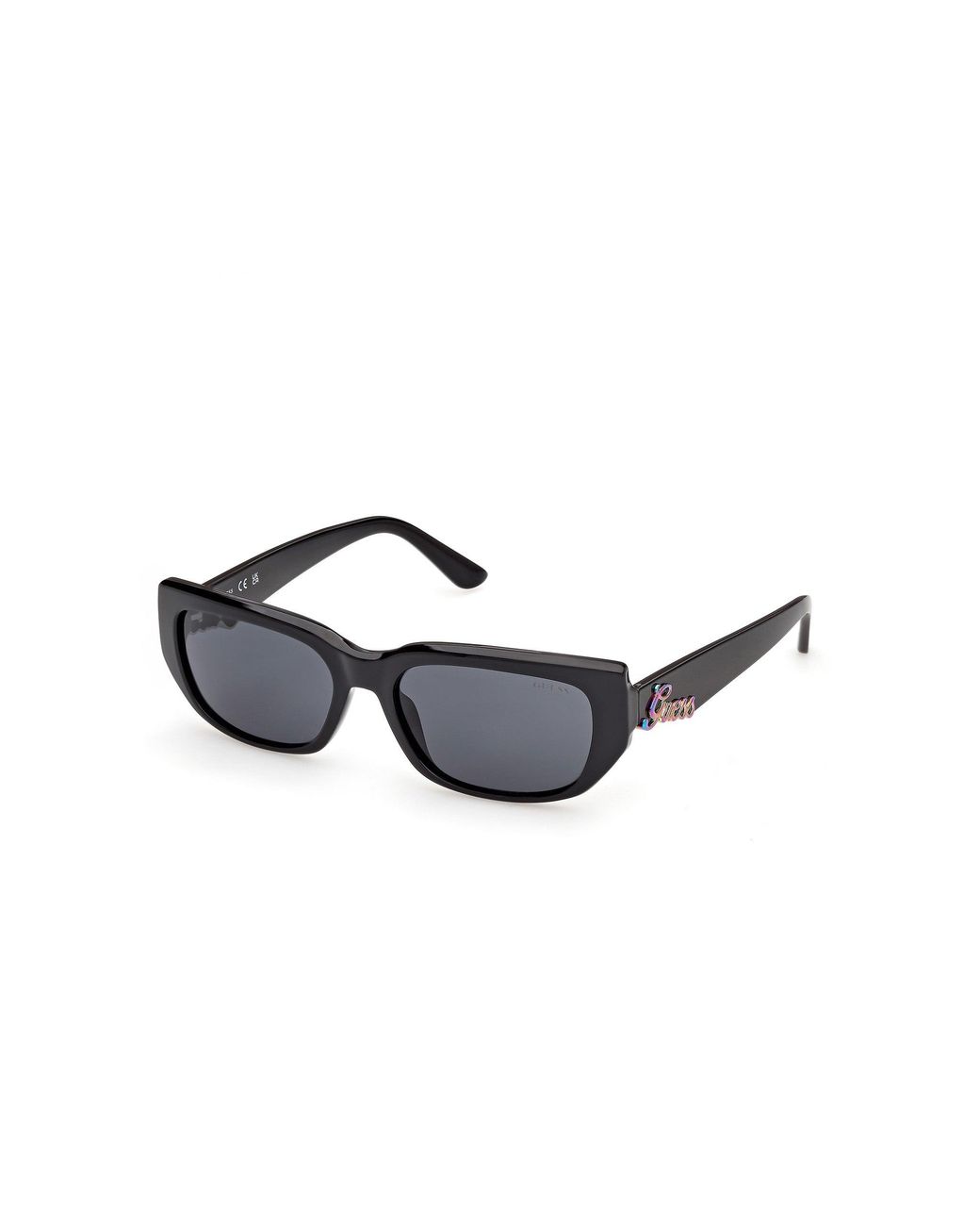 Guess Black Gu00306 01A Sunglasses Injected Smoke Squared Normal