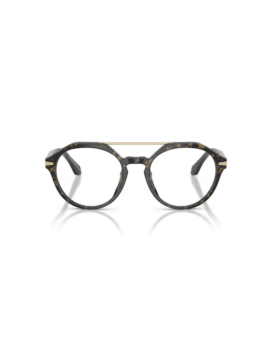 Giorgio Armani Black Ar7278U 6233 Optical Frames Acetate Round Normal for men