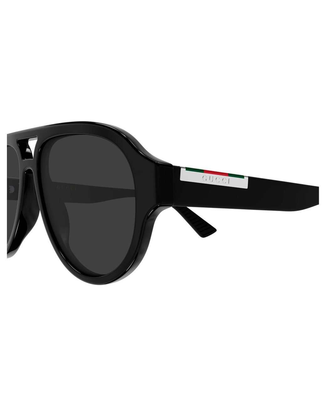Gucci Black Gg2088S 001 Sunglasses Acetate Pilot for men