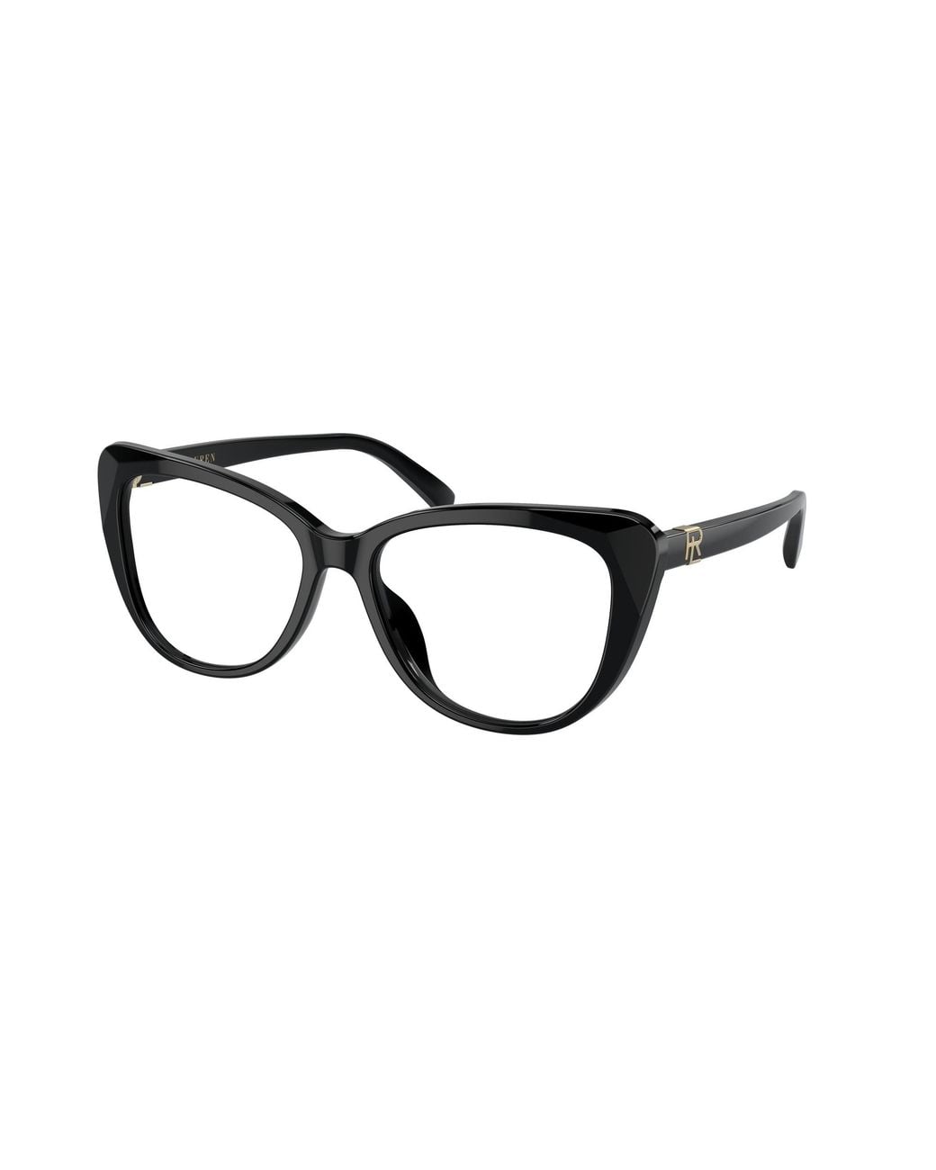 Ralph Lauren Black Rl6232U 5001 Optical Frames Acetate Transparent Cat Eye Normal
