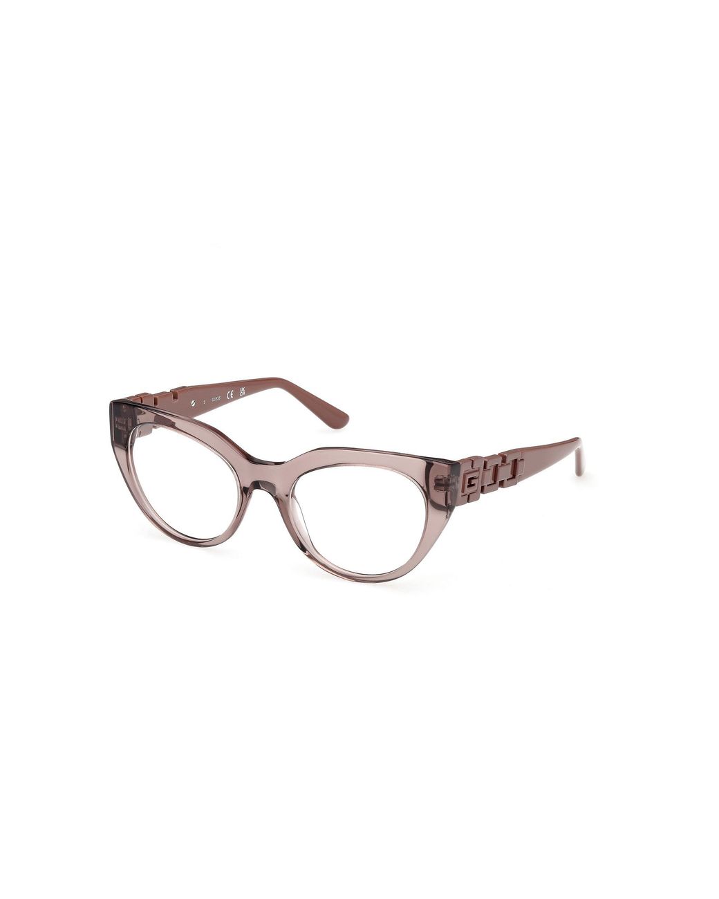 Guess Black Gu50323 059 Optical Frames Acetate Cat Eye Normal