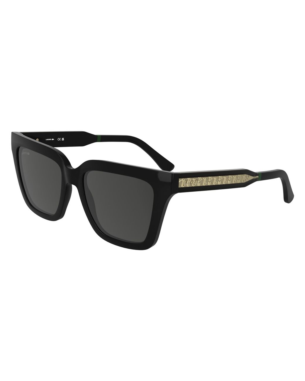 Lacoste Black L6063S 001 Sunglasses Bio-Inject Squared Normal