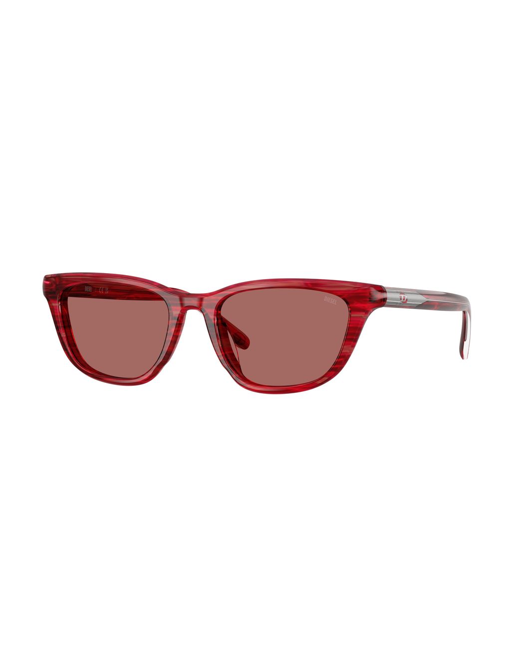 DIESEL Black Dl2012U 203869 Sunglasses Acetate Cat Eye Normal