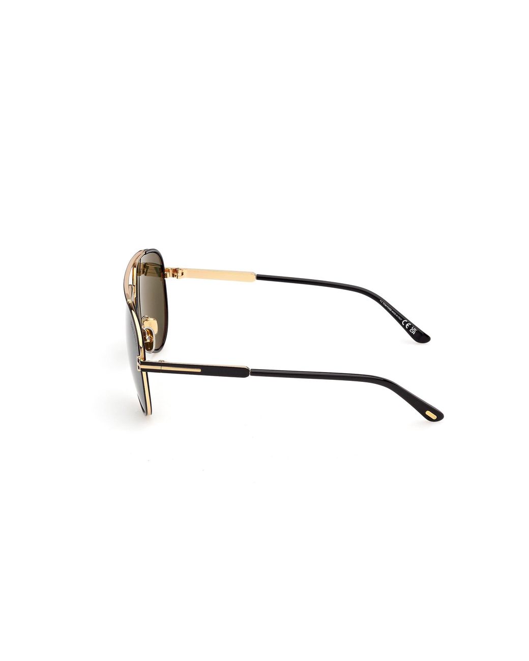 Tom Ford Green Ft1340 Rupert-02 01N Sunglasses Metal Pilot Normal for men