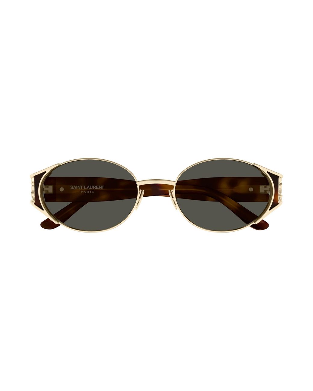 Saint Laurent Black Sl M919 003 Sunglasses Metal Round