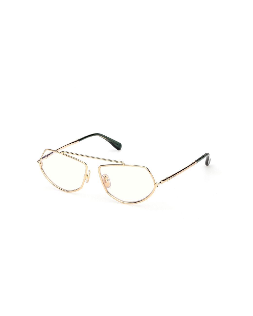 Max Mara Black Mm5202-B 032 Optical Frames Metal Round Normal