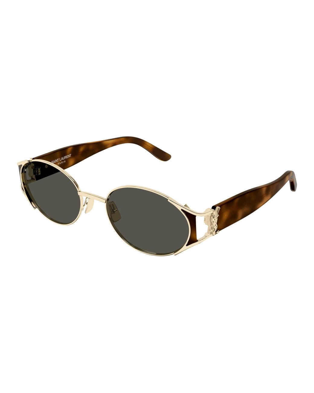 Saint Laurent Black Sl M919 003 Sunglasses Metal Round