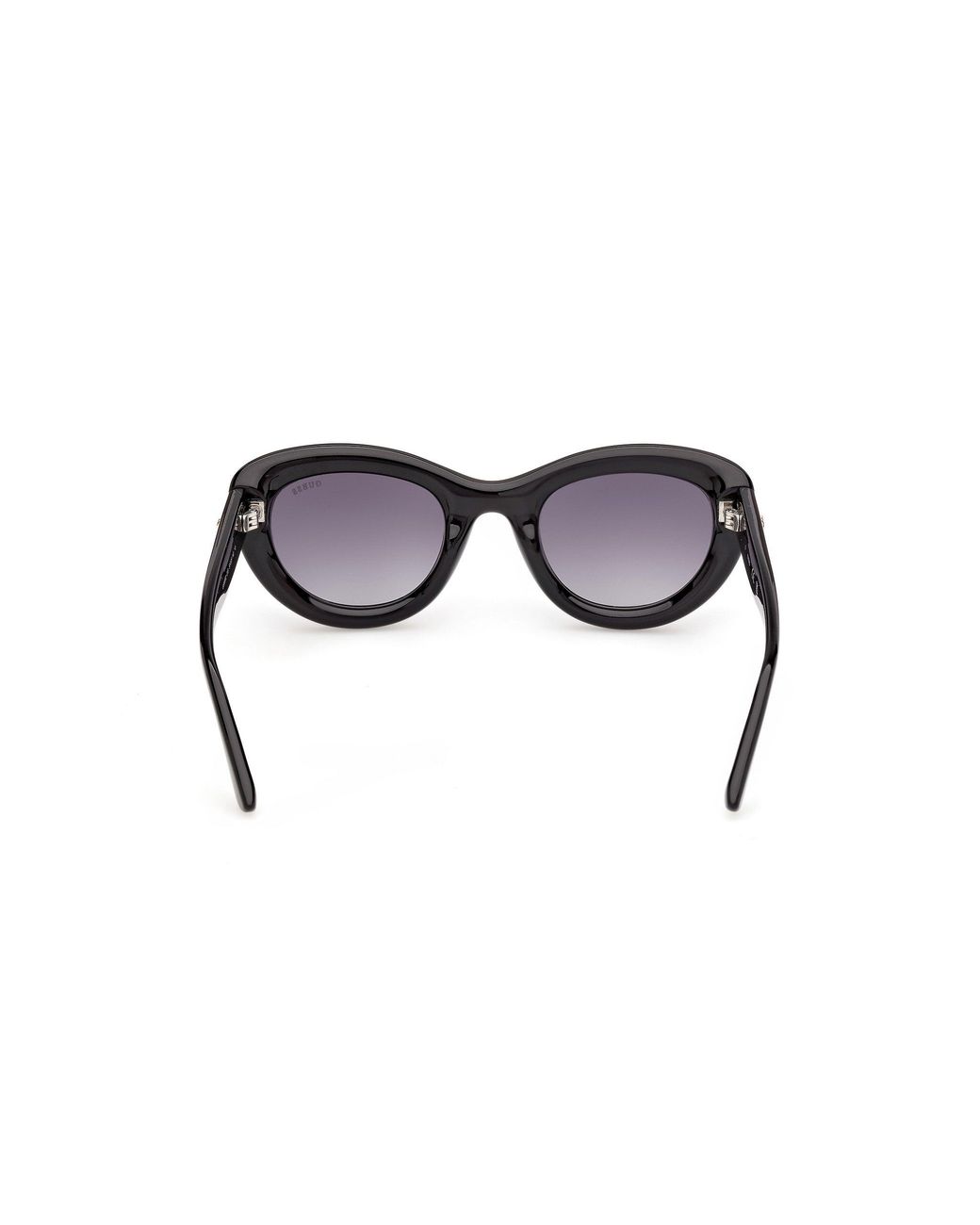 Guess Black Gu00352 01B Sunglasses Injected Smoke Cat Eye Normal