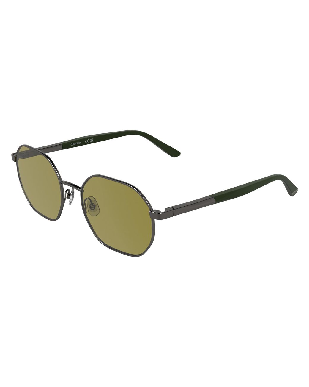 Calvin Klein Black Ck25110S 070 Sunglasses Metal Squared Normal