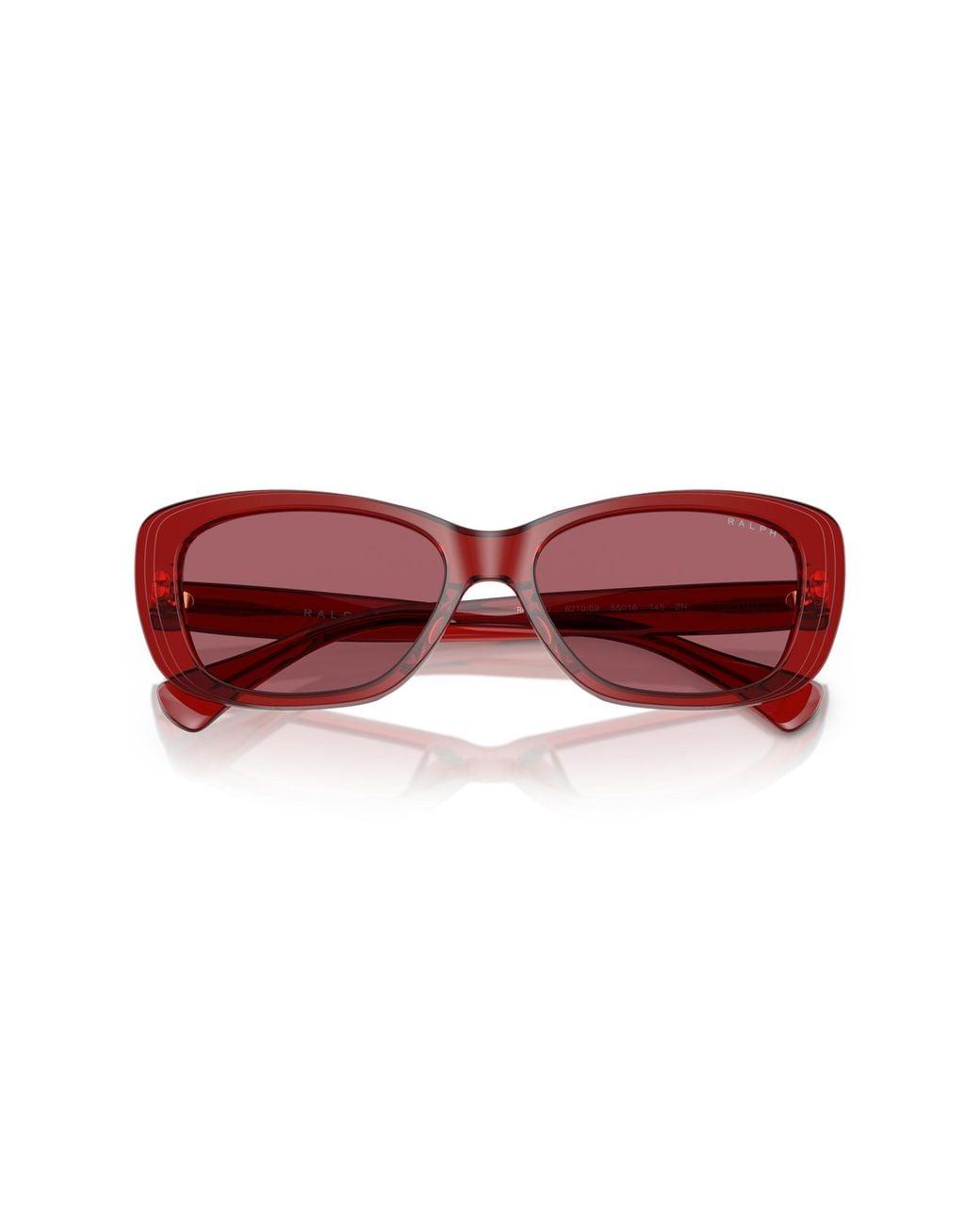 Ralph Lauren Black Ra5322U 621069 Sunglasses Acetate Bordeaux Squared Normal
