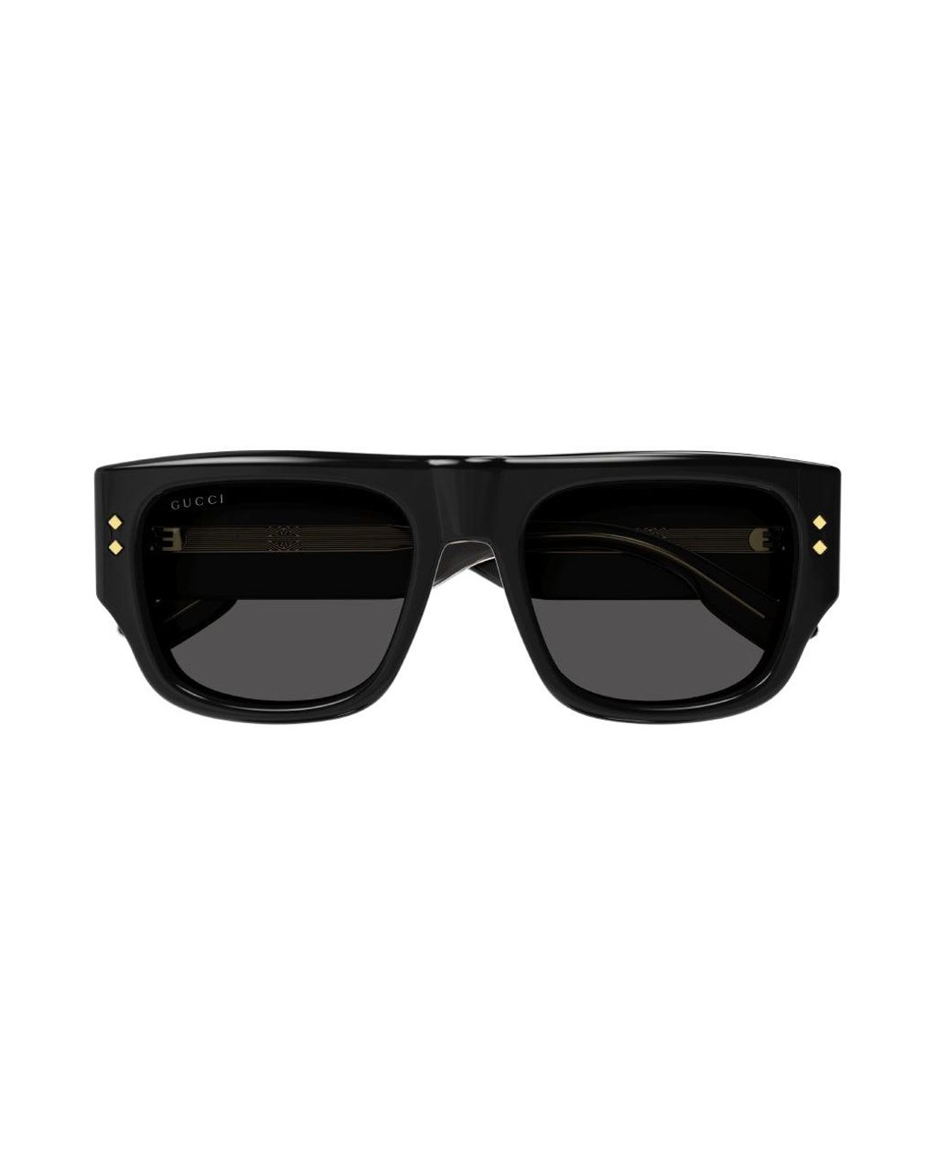 Gucci Black Gg1262S 001 Sunglasses Acetate Squared for men