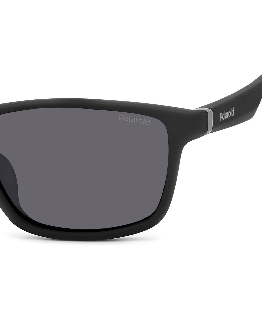 Polaroid Black Pld 2153/S O6W/M9 Sunglasses Eraser Wraparound Polarized for men