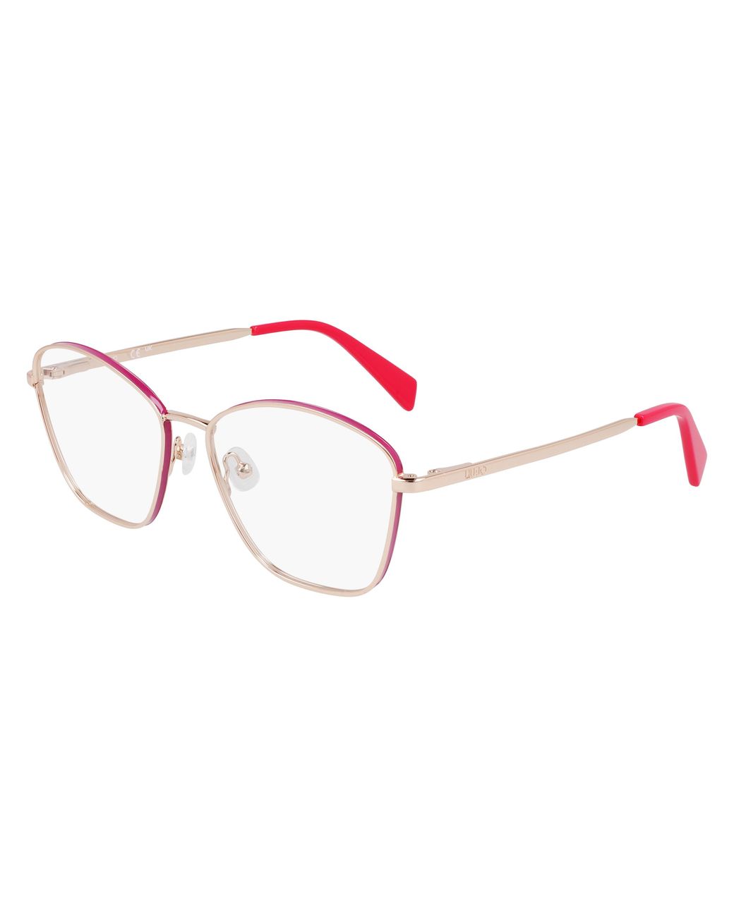 Liu Jo Black Lj2173 771 Optical Frames Metal Squared Normal