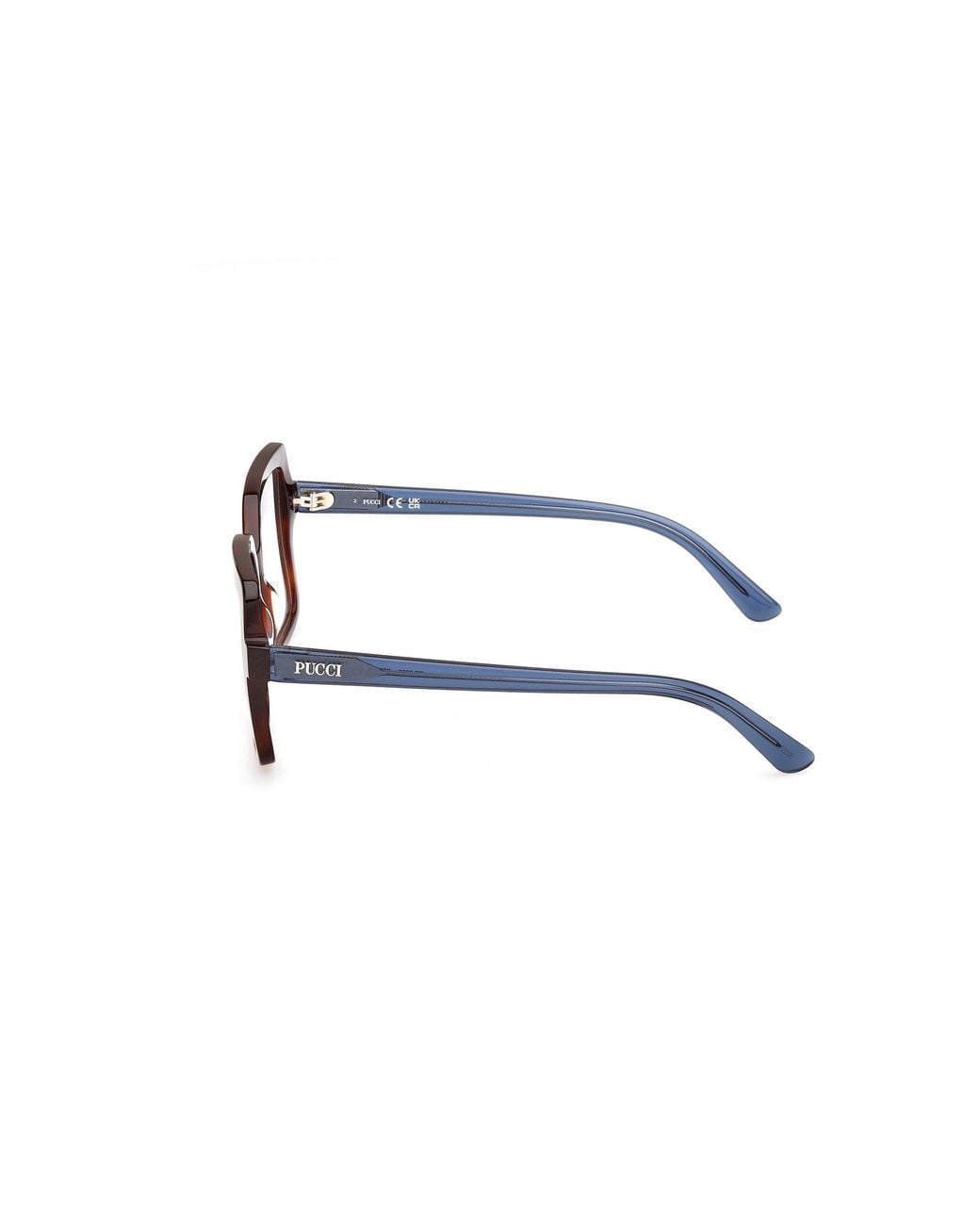 Emilio Pucci Black Ep5265 053 Optical Frames Acetate Squared Normal