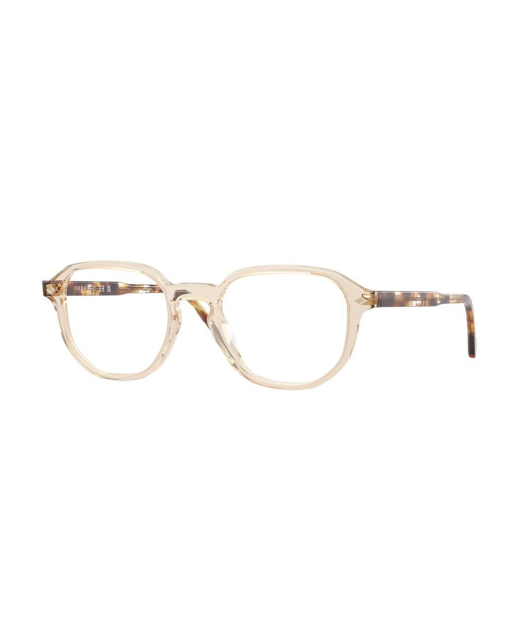 Vogue Eyewear Black Vo5708 2990 Optical Frames Acetate Transparent Geometric Normal for men