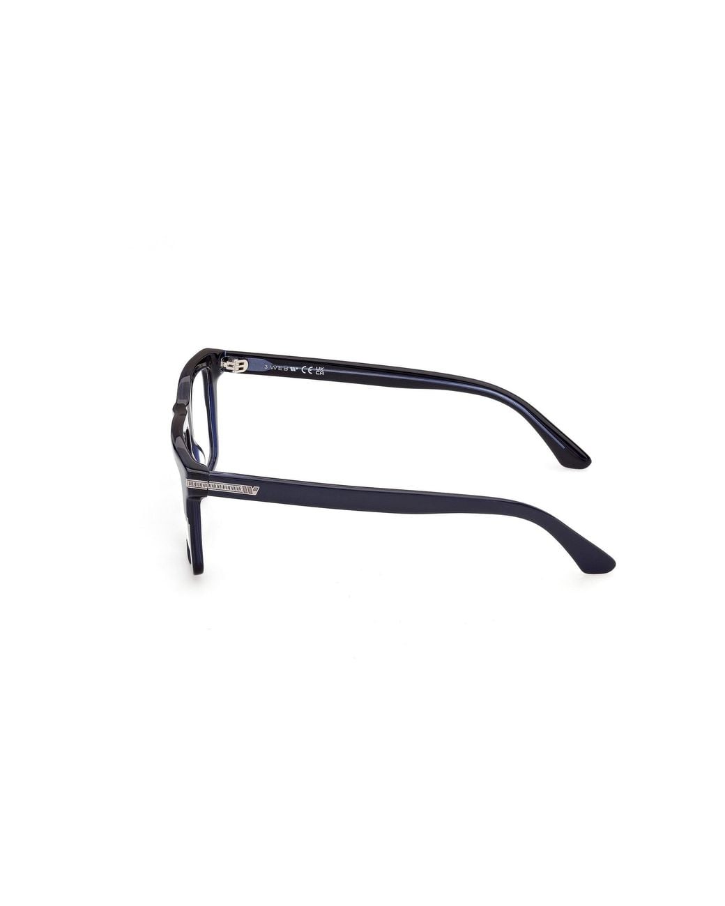 Web Black We5483 92 Optical Frames Acetate Squared Normal for men