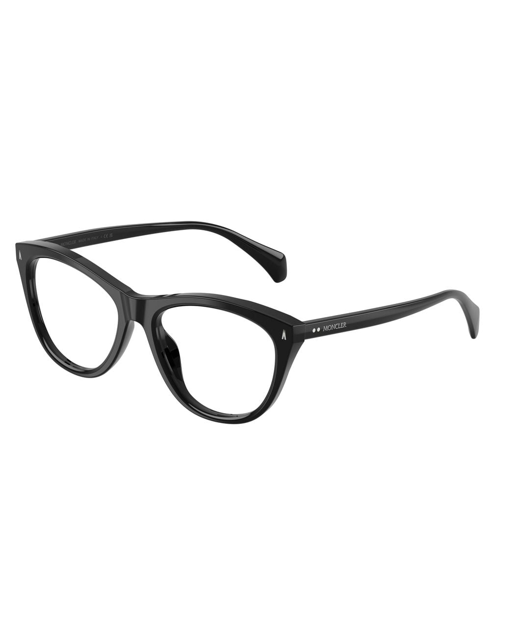 Moncler Black Me2034U Fiorella 3001 Optical Frames Acetate Transparent Cat Eye Normal