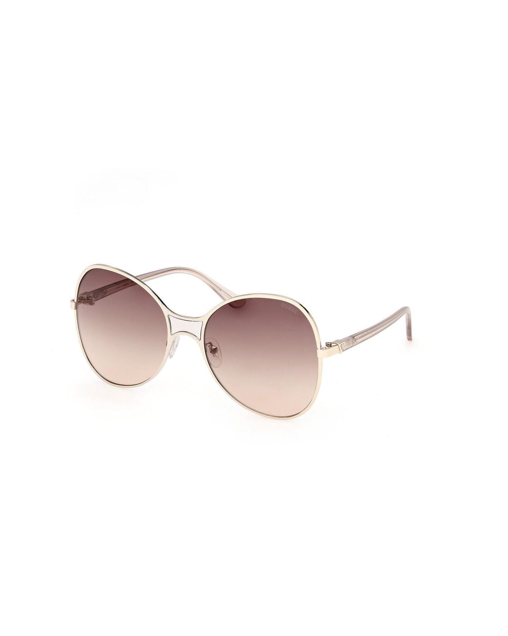 Guess Black Gu00359 32F Sunglasses Injected Butterfly Normal