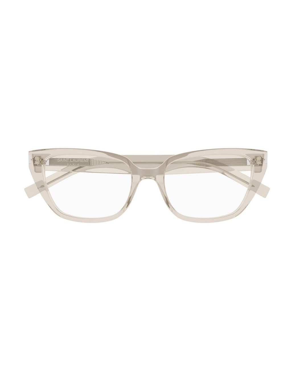 Saint Laurent Black Sl 896 004 Optical Frames Acetate Transparent Cat Eye Antiriflesso