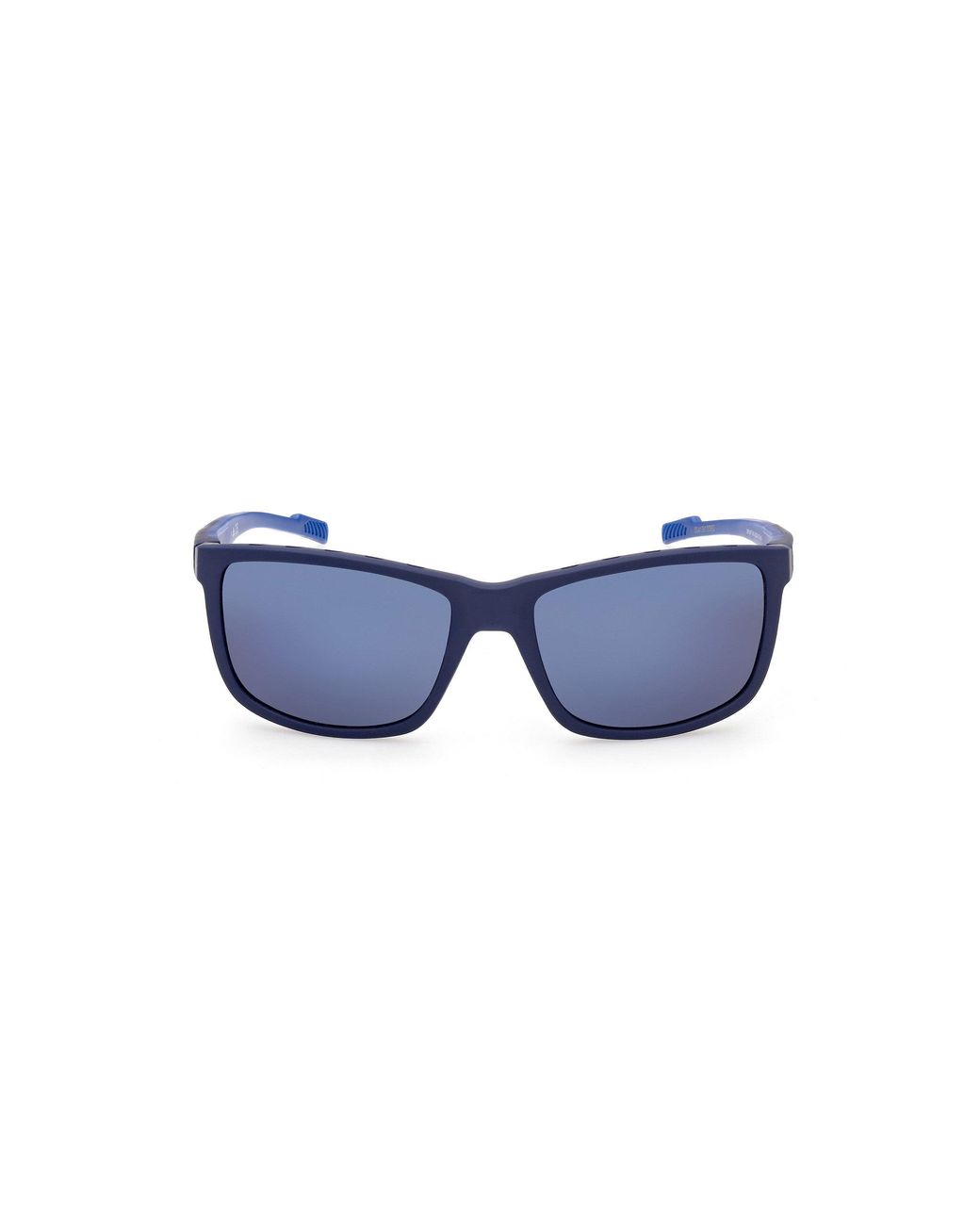 Adidas Originals Blue Sp0047 91X Sunglasses Injected Squared Normal Mirror for men
