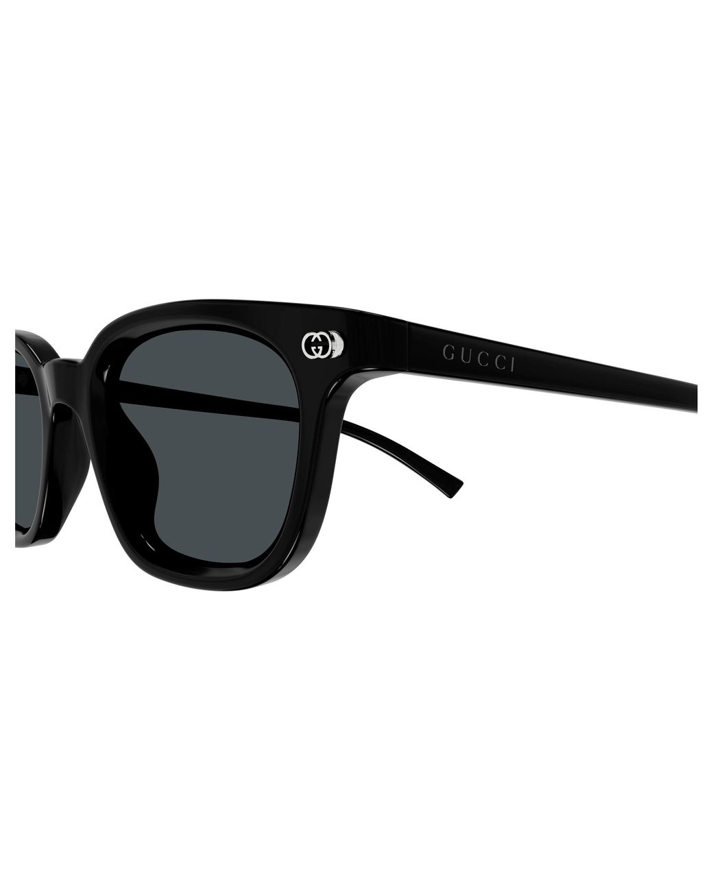 Gucci Black Gg1946S 001 Sunglasses Acetate Round for men
