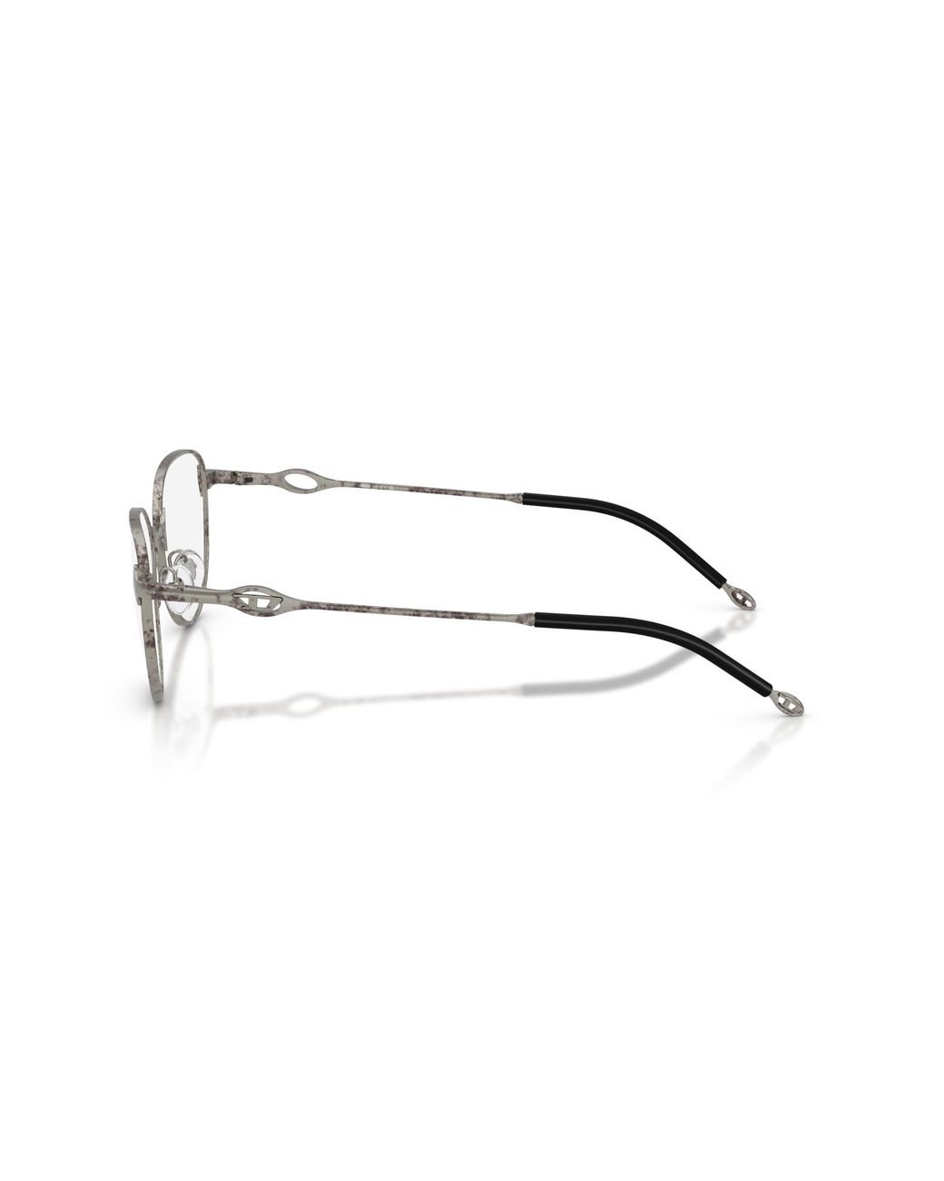 DIESEL Black Dl5003 1028 Optical Frames Metal Round Normal