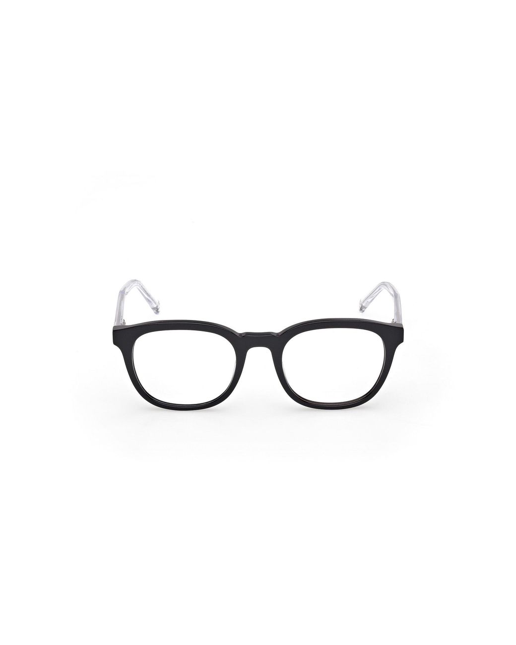 Timberland Black Tb50084 001 Optical Frames Acetate Round Normal for men