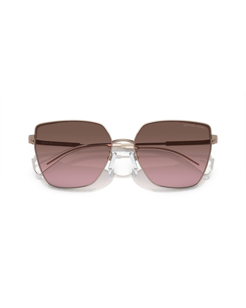 Michael Kors Black Mk1143D Fuji 11099T Sunglasses Metal Cat Eye Normal Shaded