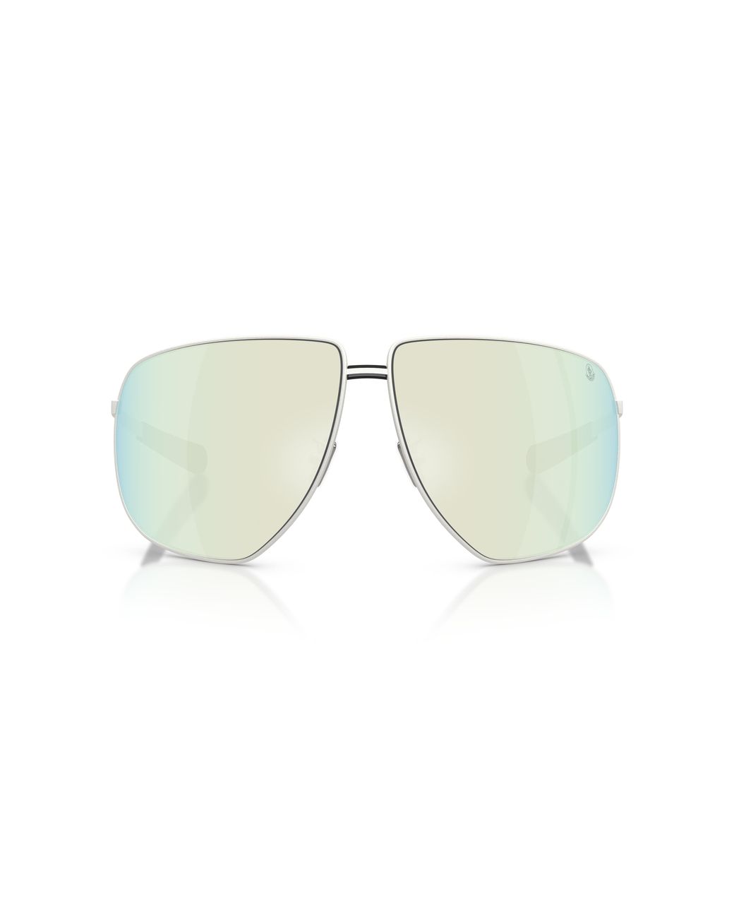 Moncler Black Me4008 Atlas 10046G Sunglasses Metal Pilot Mirror