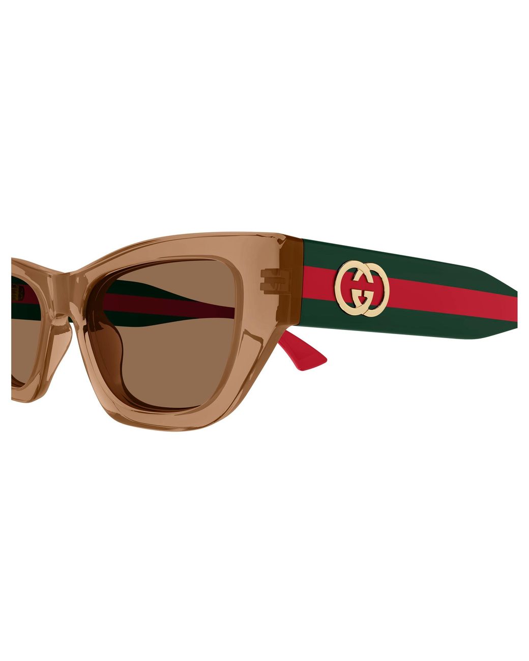 Gucci Black Gg2116S 004 Sunglasses Acetate Cat Eye