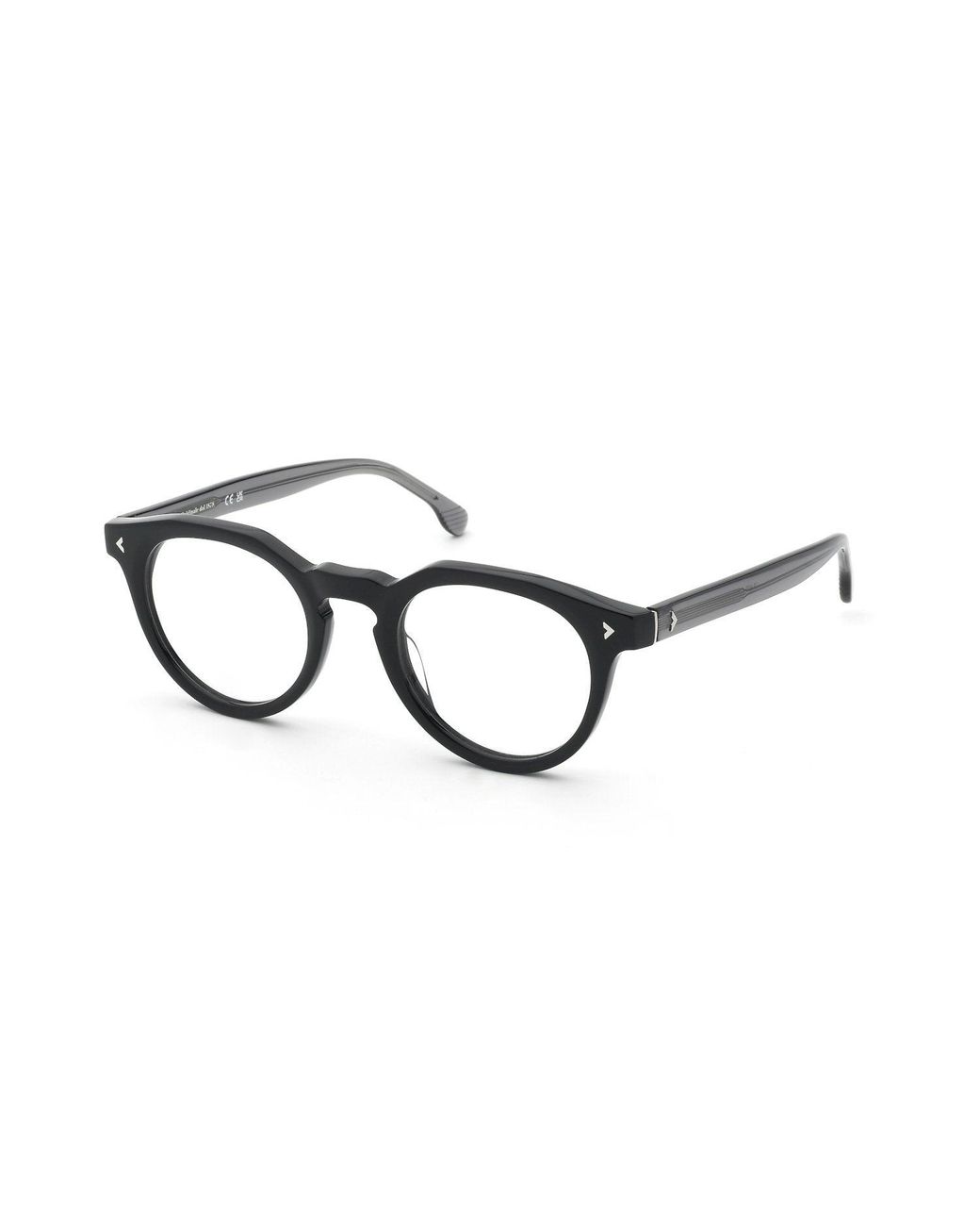 Lozza Black Vl4409 Sassari 4 700Y Optical Frames Acetate Pantos for men