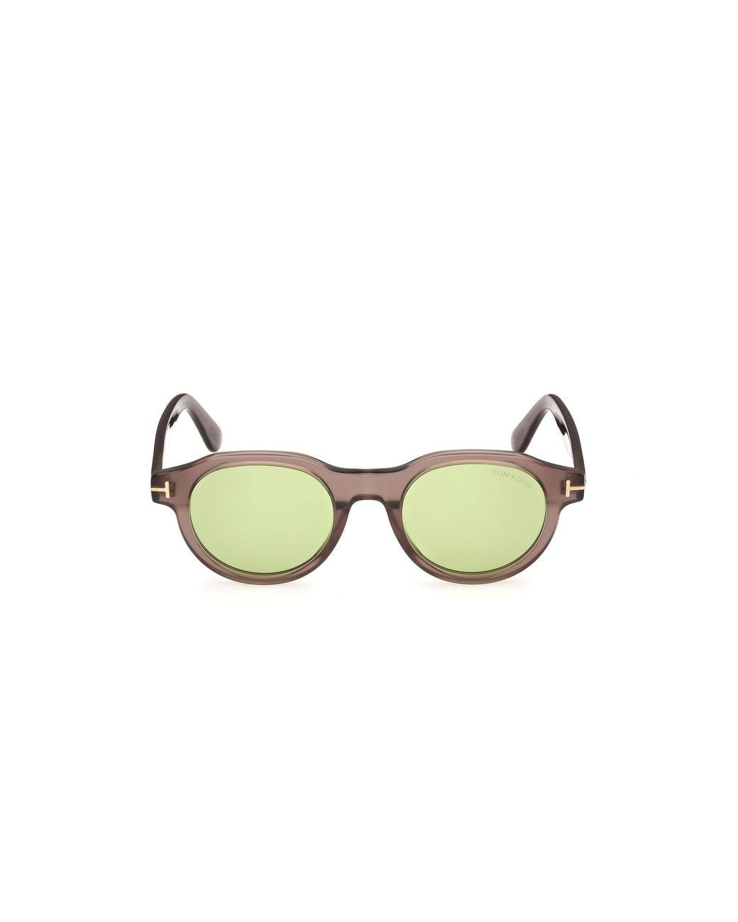 Tom Ford Black Ft1404 Nils-02 48N Sunglasses Acetate Round Normal for men