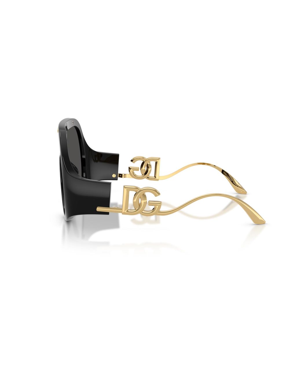 Dolce & Gabbana Black Dg6202 501/87 Sunglasses Injected Pilot Normal