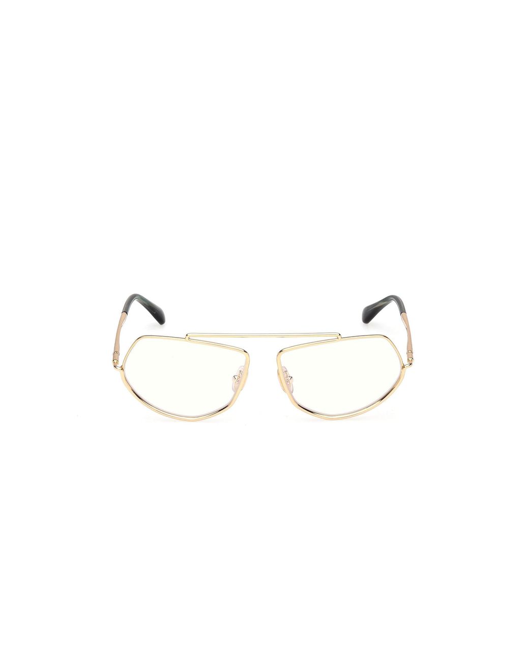 Max Mara Black Mm5202-B 032 Optical Frames Metal Round Normal