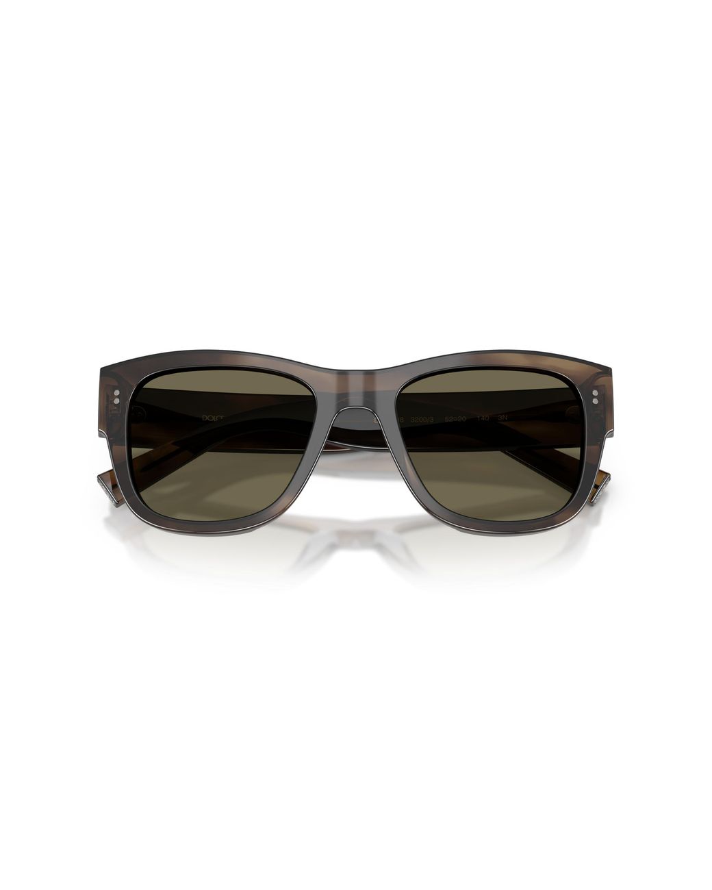 Dolce & Gabbana Black Dg4338 3200/3 Sunglasses Acetate Squared Normal for men