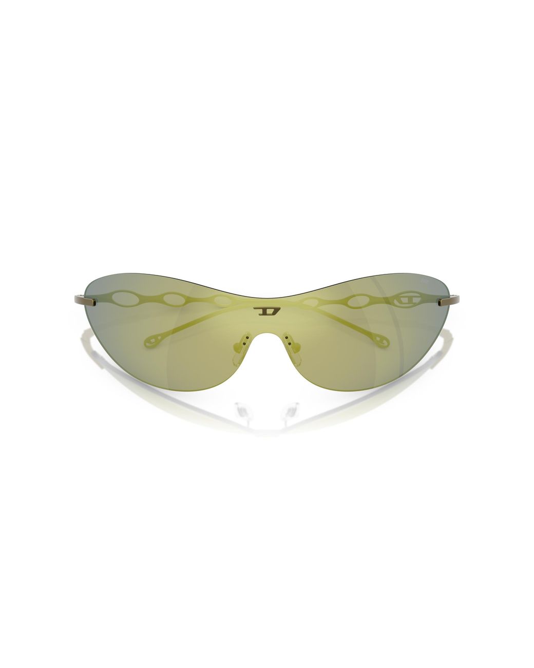 DIESEL Black Dl1006 114/J2 Sunglasses Metal Round Normal