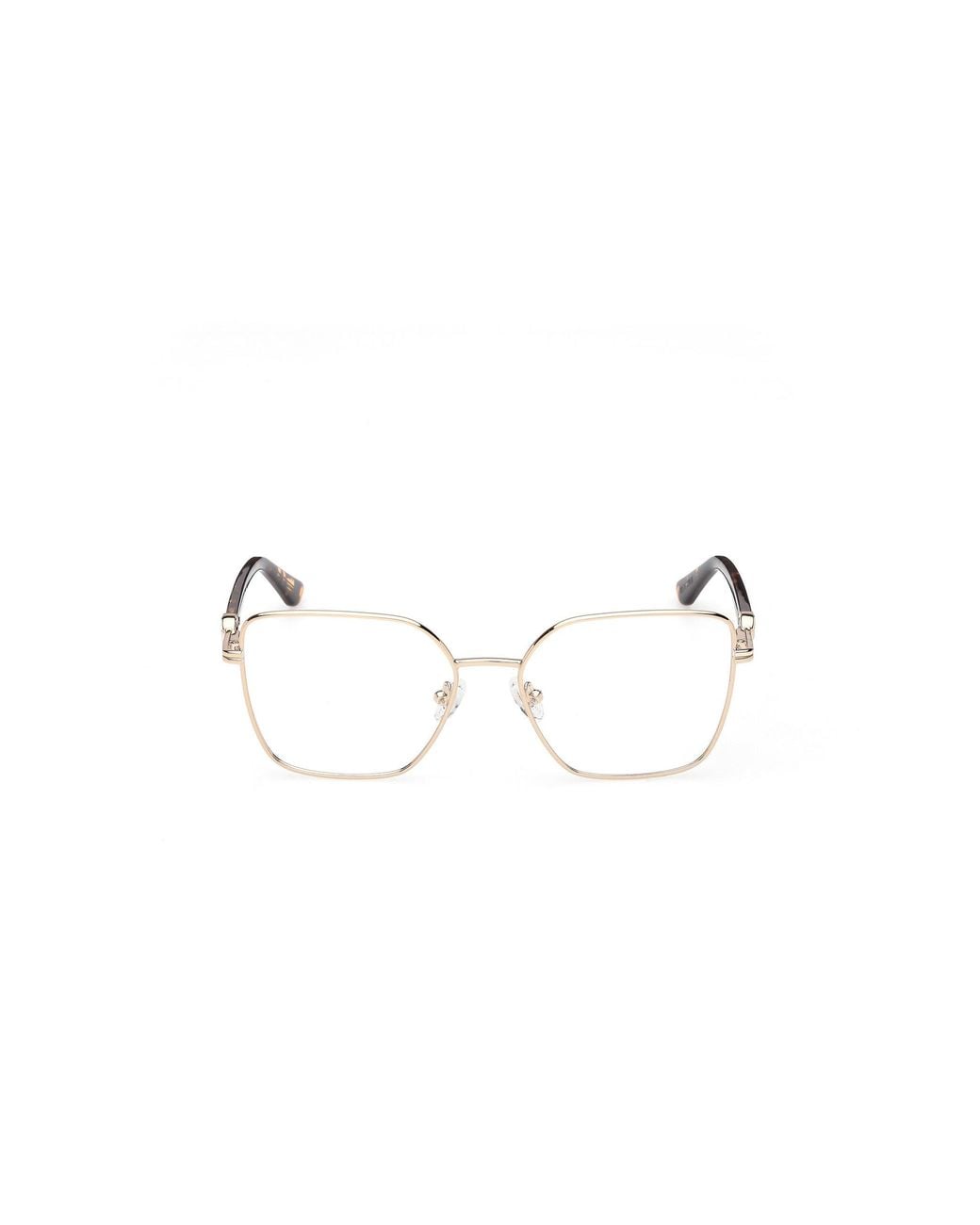 Guess Black Gu50313 032 Optical Frames Metal Squared Normal
