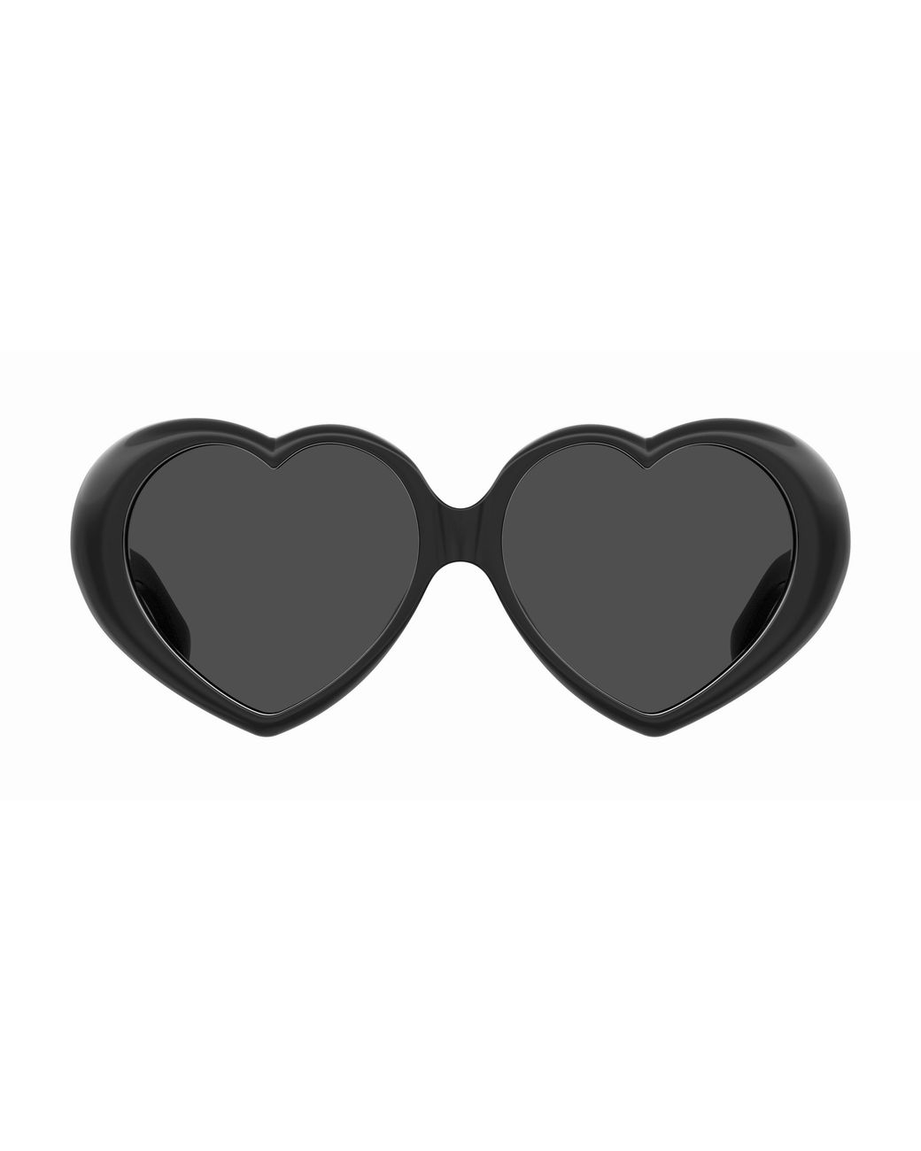 Moschino Black Mos128/S 807/Ir Sunglasses Plastic Geometric Normal