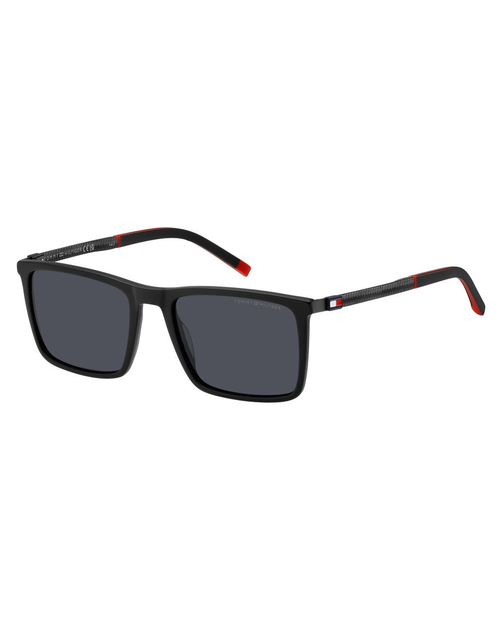 Tommy Hilfiger Black Th 2077/S 003/Ir Sunglasses Acetate Squared for men