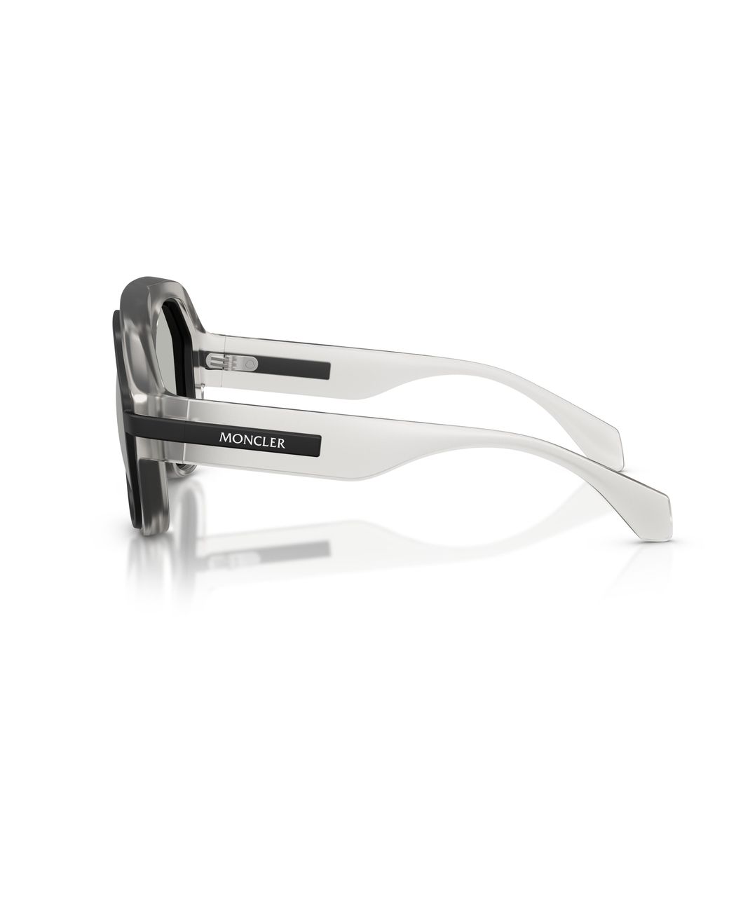 Moncler Black Me8012U Fynder 50078V Sunglasses Injected Pilot Normal