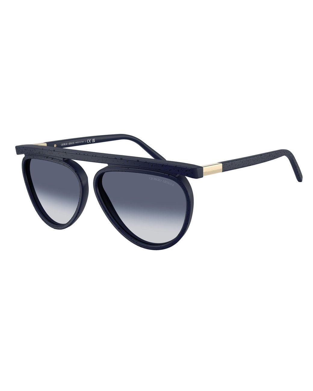 Giorgio Armani Black Ar8262 603914 Sunglasses Acetate Pilot Normal Nuanced