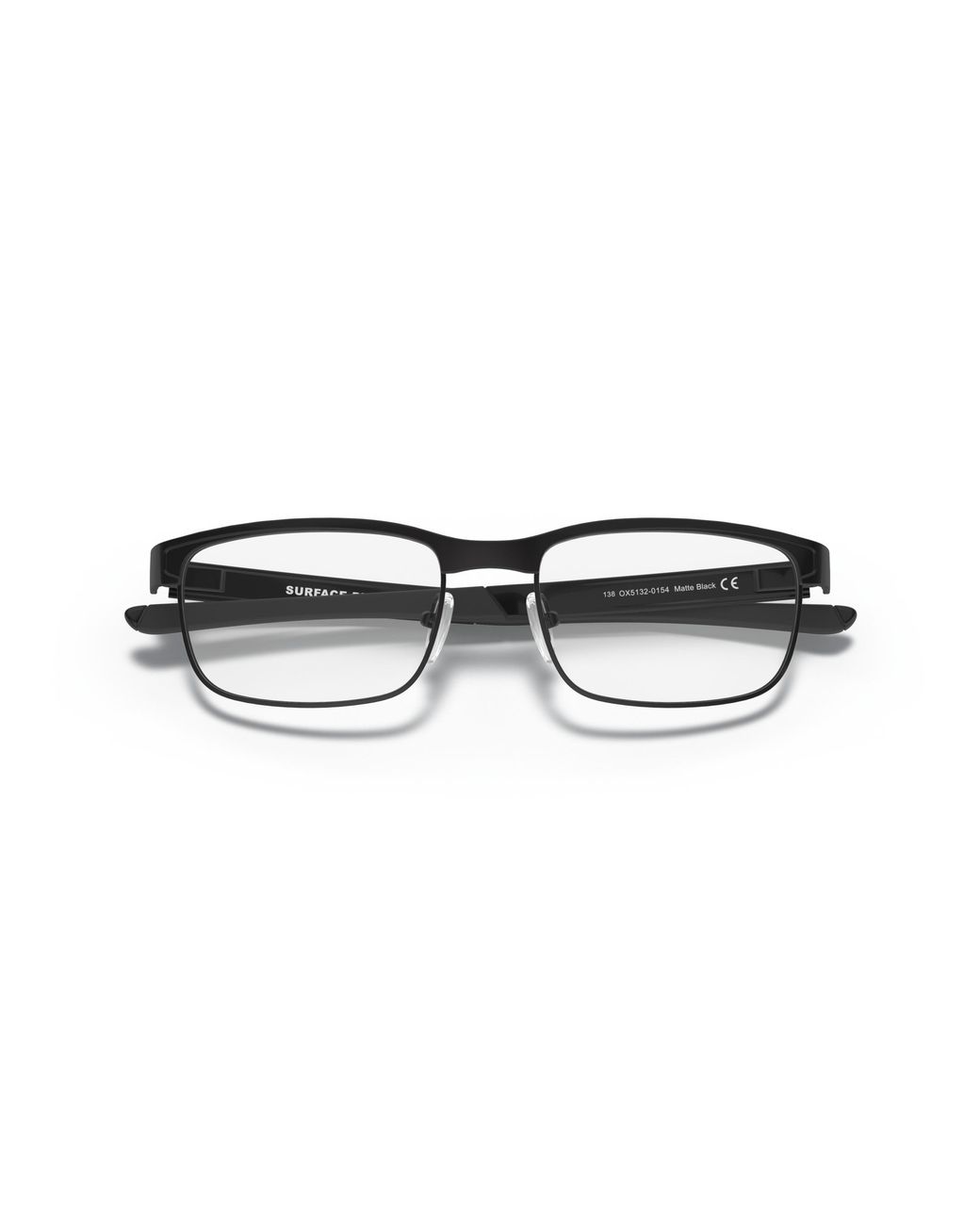 Oakley Black Ox5132 Surface Plate 513201 Optical Frames Titanium Squared Normal for men