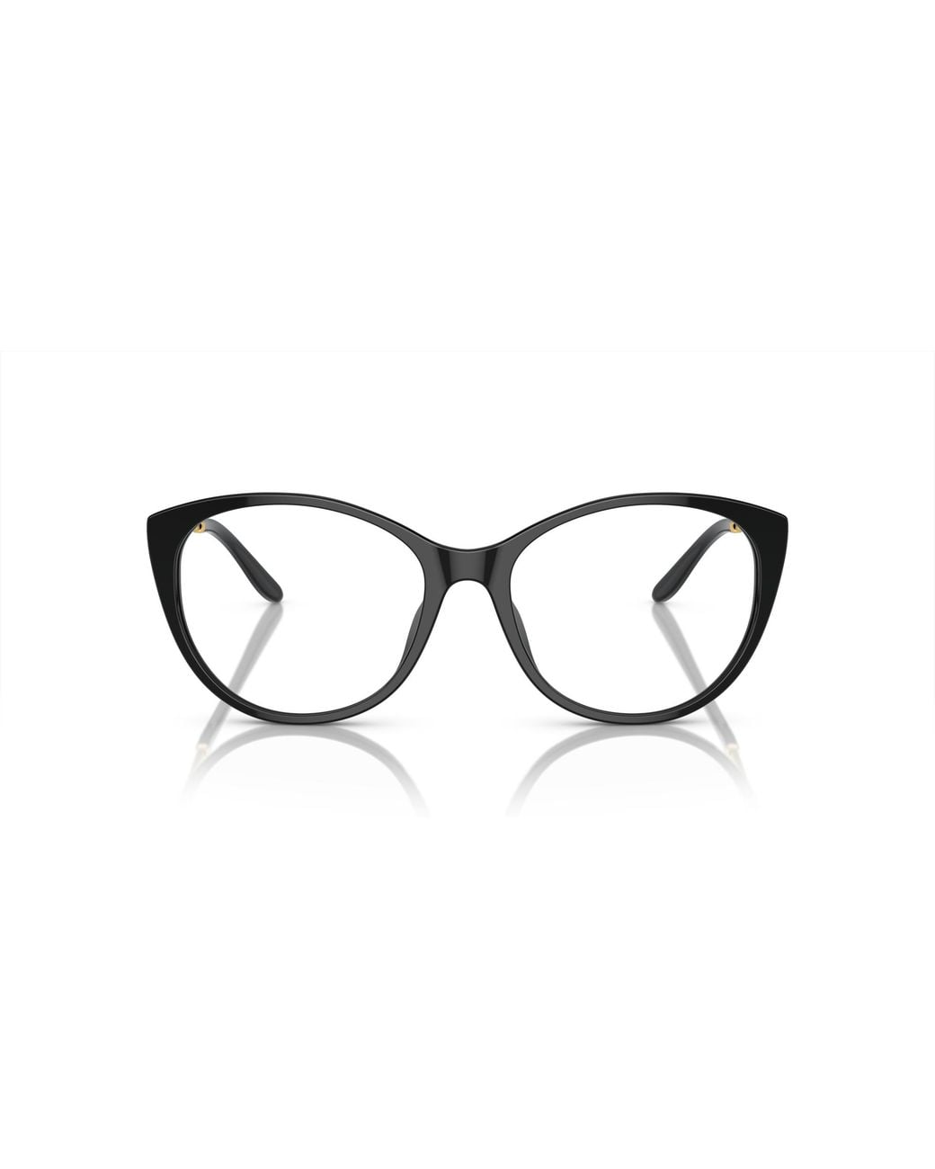 Ralph Lauren Black Rl6239U 5001 Optical Frames Acetate Transparent Cat Eye Normal
