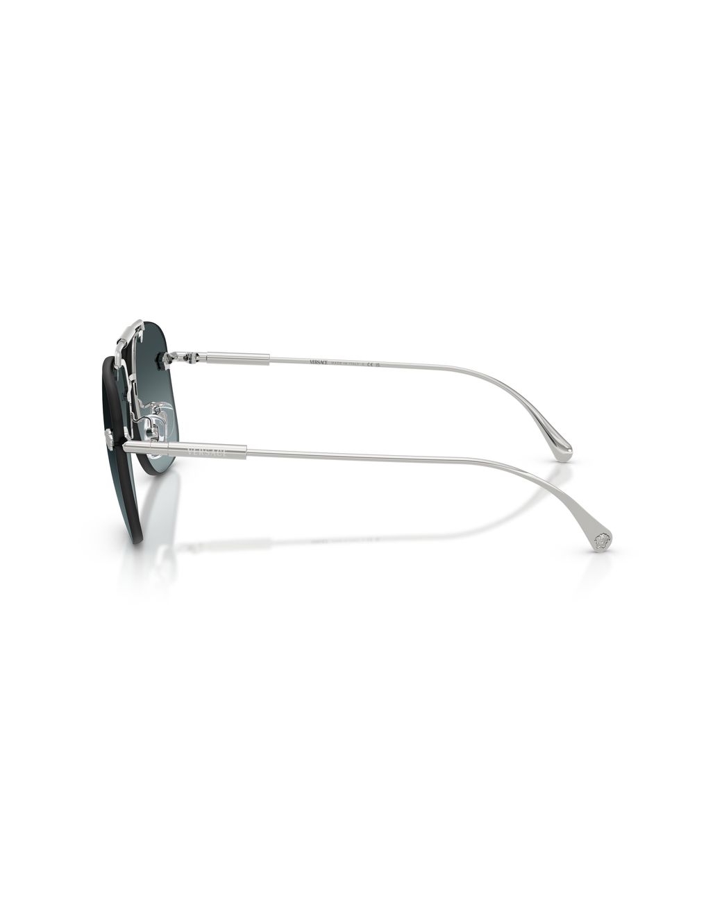 Versace Black Ve2296 1000V1 Sunglasses Metal Squared Normal Nuanced