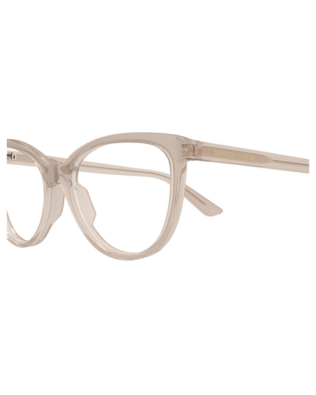 Bottega Veneta Black Bv1313O 013 Optical Frames Acetate Transparent Cat Eye